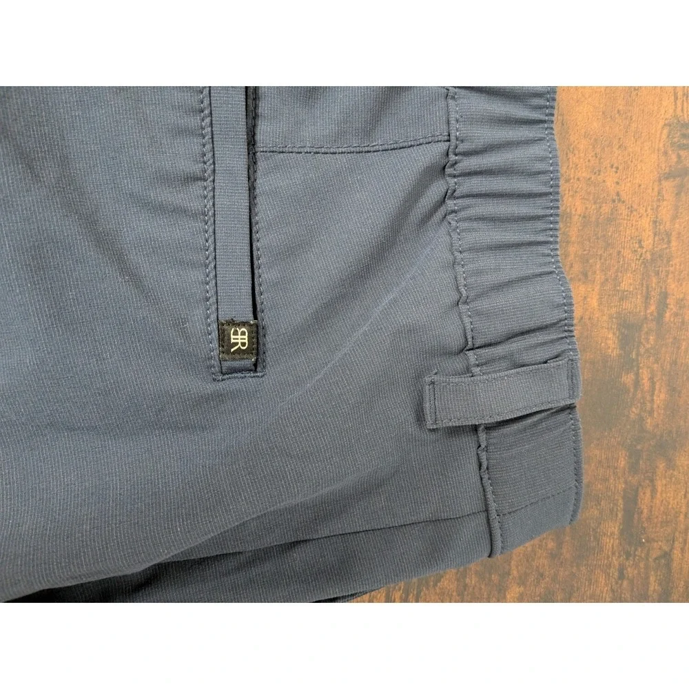 Banana Republic Shorts Men's 38 Tech Chino‎ Athletic Navy Blue